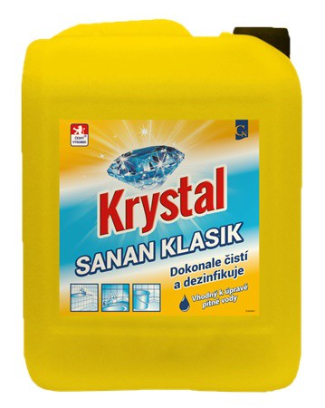 Krystal sanan Klasik 5l | Čistící, dezinf.prostř., dezodoranty - Odpady a plísně Krystal sanan Klasik 5l | Čistící, dezinf.prostř., dezodoranty - Odpady a plísně
